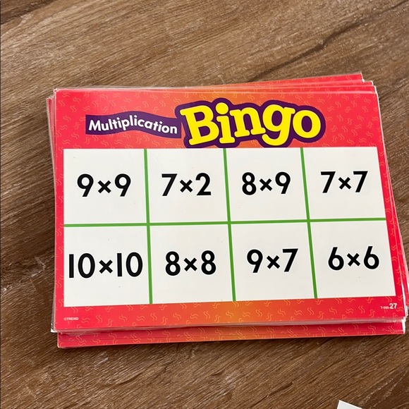 Multiplication Bingo Game - Class Set - Picture 2 of 6